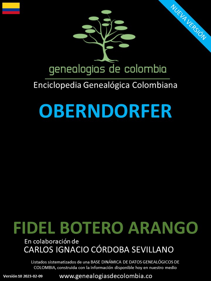 Este libro incluye el apellido Oberndorfer