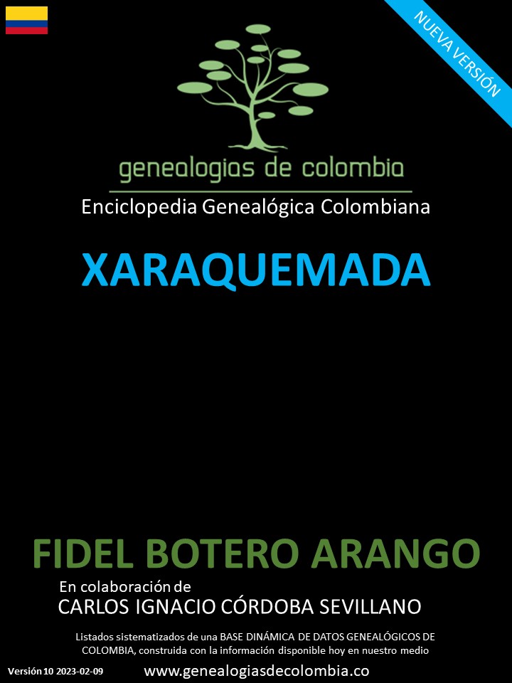 Este libro incluye el apellido Xaraquemada