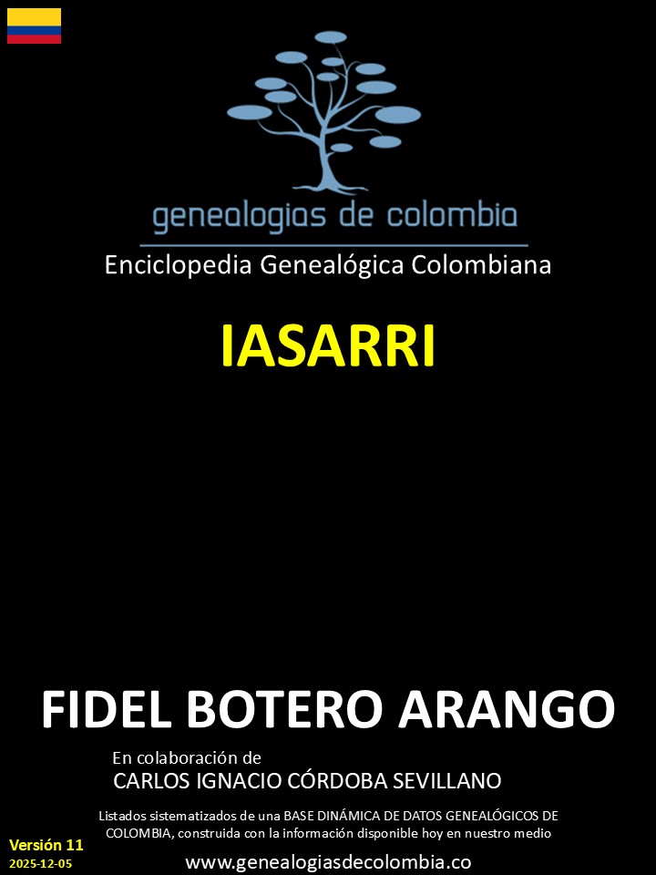 Este libro incluye el apellido Iasarri